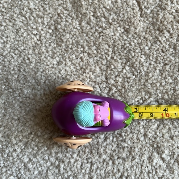Vintage Jim Henson Fraggle Rock Mokey Eggplant Car Happy Meal Toy Action Figure - Picture 9 of 10